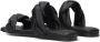 Nubikk Zwarte Leren Twist Sandalen Black Dames - Thumbnail 4