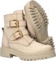 Bruin Tinten Lpmonk-01 Biker boots Dames Beige - Thumbnail 4