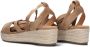 Omoda 0047-42 Espadrilles Zomer Schoenen Dames Beige - Thumbnail 4