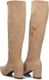 Omoda 0591-5 Laarzen Suèdelook Dames Beige - Thumbnail 4