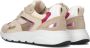 Bruin Tinten Cibel Lage sneakers Dames Beige - Thumbnail 3