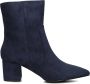 Omoda 0591-2 Enkellaarsjes Enkelboots met rits Dames Blauw - Thumbnail 3