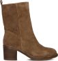 Omoda 2581-09 Enkellaarsjes Enkelboots met rits Dames Bruin - Thumbnail 3