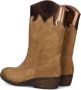 Omoda Charli Cowboylaarzen Western Laarzen Meisjes Kids Cognac - Thumbnail 3