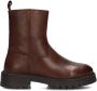 Omoda K001083 Enkelboots Enkellaarsjes Jongens Cognac - Thumbnail 1