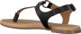 Omoda 179866 Sandalen Dames Zwart - Thumbnail 3