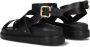 Omoda 21623150 Sandalen Dames Zwart - Thumbnail 4