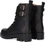 Omoda Om121793 Veterboots Laarzen Met Veters Meisjes Zwart - Thumbnail 3