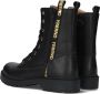 Omoda Om122782 Veterboots Laarzen Met Veters Meisjes Kids Zwart - Thumbnail 3