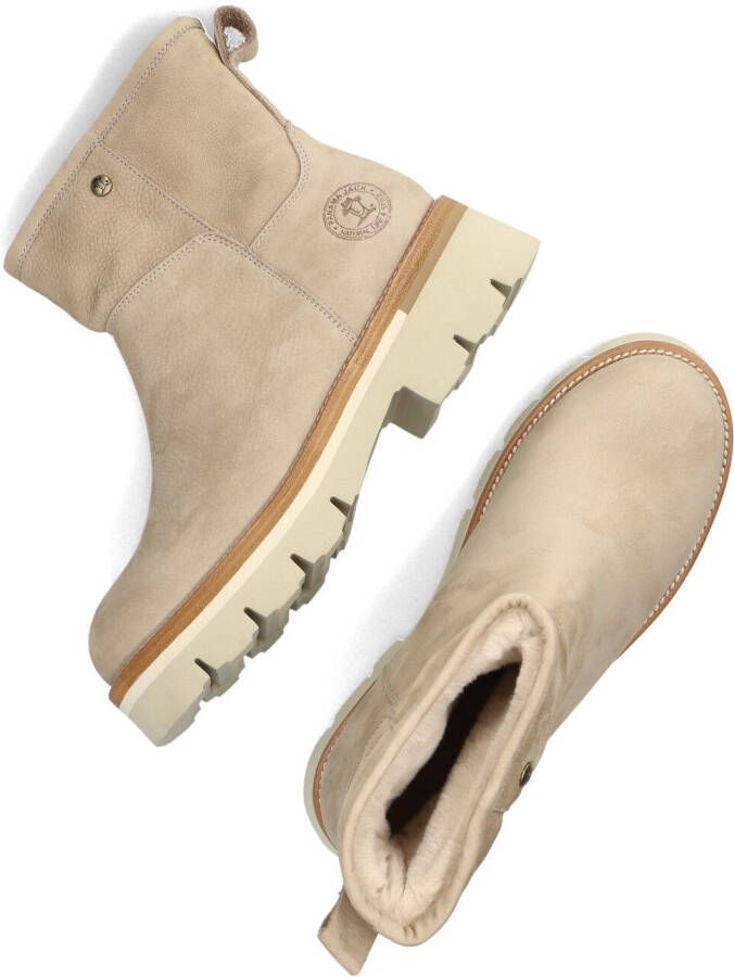 PANAMA JACK Beige Boots Laia