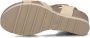 Panama Jack Beige Sleehak Sandalen met Klittenbandsluiting Beige Dames - Thumbnail 7