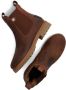 Panama Jack FRANCESCA IGLOO B5 Bruine stoere Chelsea boot met lamswol - Thumbnail 9