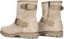 Panama Jack Taupe Suede Biker Boots Felina Beige Dames - Thumbnail 2