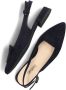 PAUL GREEN Slingbacks Dames 6090 Maat: 38 Materiaal: Suède Kleur: Blauw - Thumbnail 8