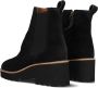 Paul Green Chelsea boots Dames Laarzen Damesschoenen Leer 8117 Zwart - Thumbnail 4