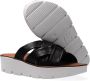 PAUL GREEN Slippers Dames 7641 Maat: 38 5 Materiaal: Leer Kleur: Zwart - Thumbnail 5