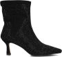 Pedro Miralles 25648 Enkellaarsjes Enkelboots met rits Dames Zwart - Thumbnail 1