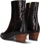 Pertini 16170 Enkellaarsjes Enkelboots met rits Dames Bruin - Thumbnail 5