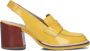 Pertini Dames Pumps Damesschoenen Leer Geen hoogte cm 32578 Geel - Thumbnail 4