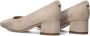 PETER KAISER Pumps Dames 72341 Maat: 37 Materiaal: Suède Kleur: Beige - Thumbnail 4