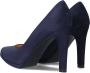 Peter Kaiser Pumps Stiletto Dames Damesschoenen Suède Naaldhak hoogte 10 cm 78911 Blauw - Thumbnail 4