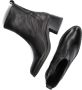 Piedi Nudi PiediNudi 2746-01 Enkellaarsjes Enkelboots met rits Dames Zwart - Thumbnail 5