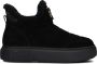 Pinko Zwarte Slip-On Gewatteerde Laarzen Black Dames - Thumbnail 5