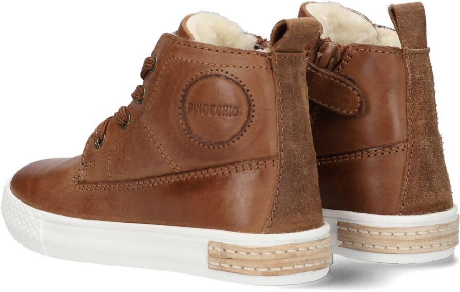 Pinocchio Cognac Hoge Sneaker P2851