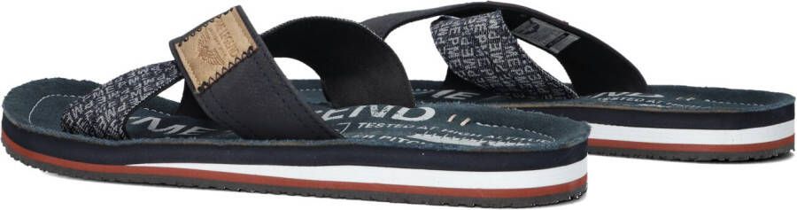 PME LEGEND Blauwe Slippers Haig