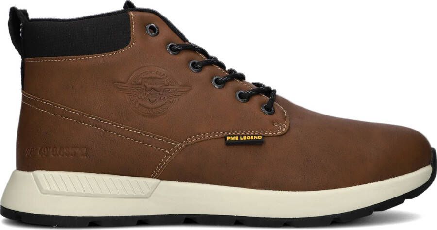 PME LEGEND Cognac Veterschoenen Ribber