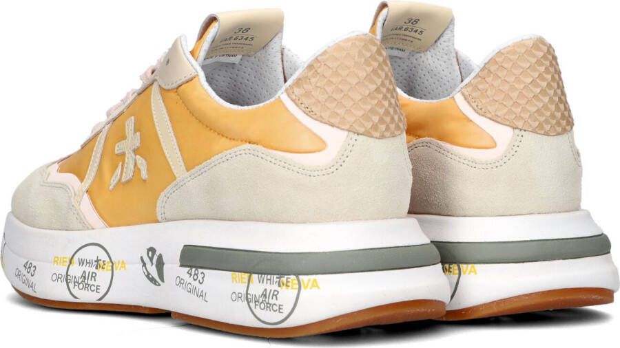 Premiata Oranje Lage Sneakers Cassie