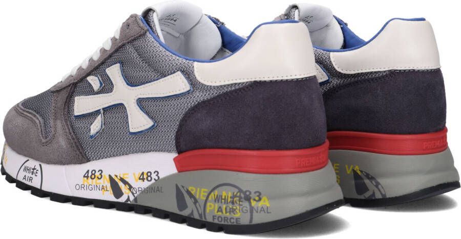 Premiata Grijze Lage Sneakers Mick