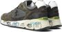 Premiata Groene Sneakers met Leren Voering en Rubberen Zool Green Heren - Thumbnail 4