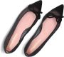 Pretty Ballerinas Zwarte Mesh Ballerina's Black Dames - Thumbnail 5