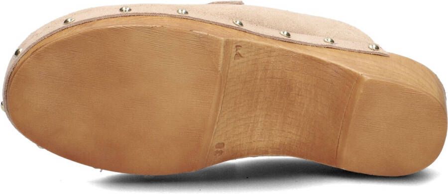 RED-RAG Beige Clogs 79566