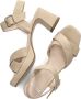 RED-RAG Sandalen Dames 78560 Maat: 40 Materiaal: Suède Kleur: Beige - Thumbnail 8