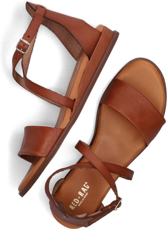 RED-RAG Cognac Sandalen 79610