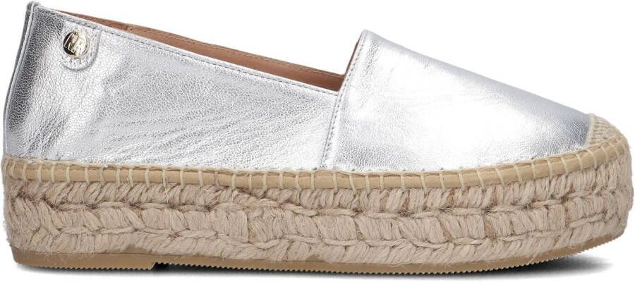 RED-RAG Zilveren Espadrilles 78136