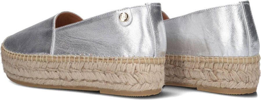 RED-RAG Zilveren Espadrilles 78136