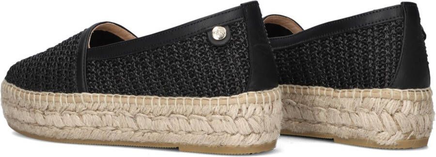 RED-RAG Zwarte Espadrilles 78182