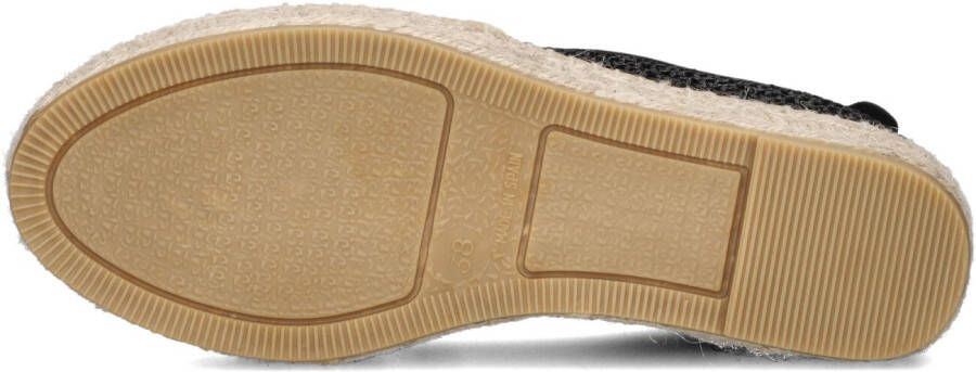 RED-RAG Zwarte Espadrilles 78182