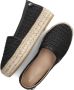 RED-RAG Espadrilles Dames 78182 Maat: 37 Materiaal: Papierstro Kleur: Zwart - Thumbnail 6