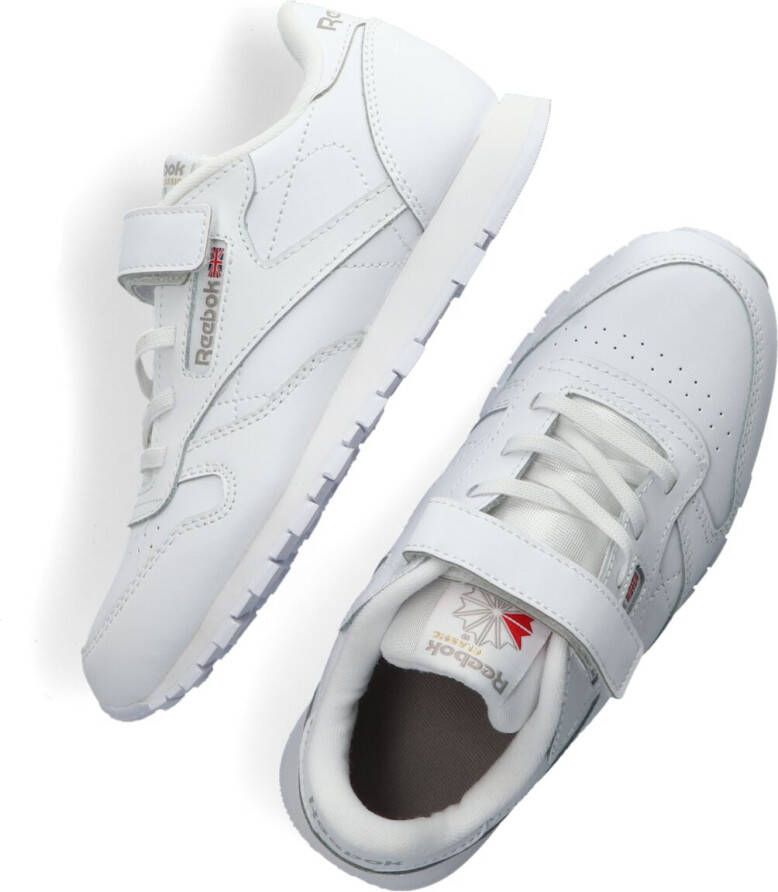 Reebok Witte Lage Sneakers Classic Lthr 1v