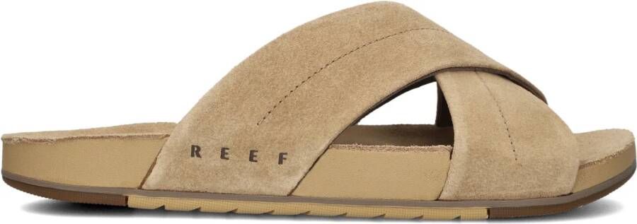 REEF Beige Slippers Ojai Cros