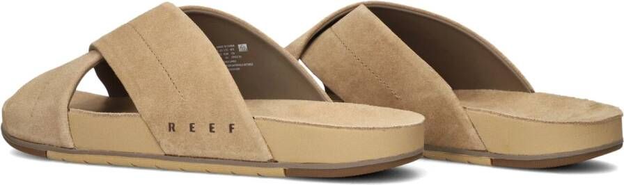 REEF Beige Slippers Ojai Cros