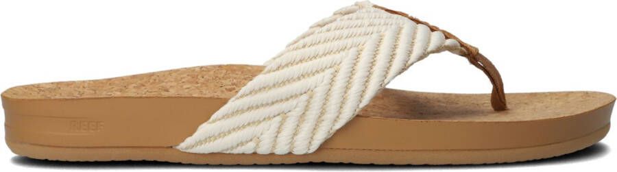 REEF Beige Slippers Cushion Strand