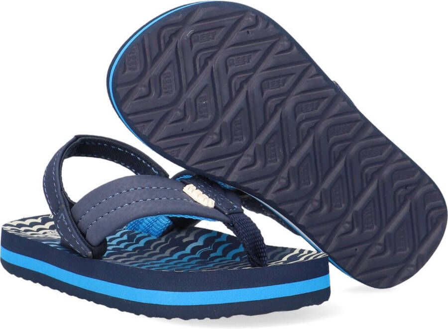 REEF Blauwe Sandalen Little Ahi