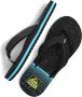 Reef Kids Ahi teenslippers zwart Jongens Rubber 35 - Thumbnail 9