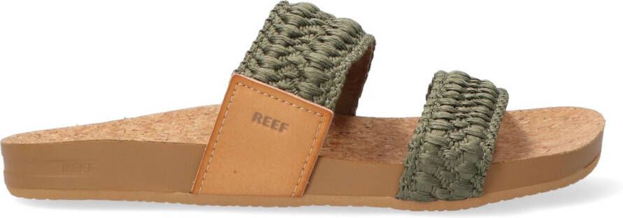 Reef Groene Slippers Cushion Vista Thread