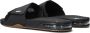 Reef Fanning Slideblack Silver Heren Slippers Zwart Zilver - Thumbnail 5